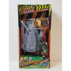 Lanard The Corps! Elite FIRST RESPONSE COMBAT TANK & PLAGUE & BIO-TAG NEW 2015